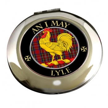 Lyle Scottish Clan Chrome Mirror