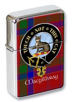 Macgillivray Scottish Clan Flip Top Lighter