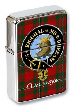 Macgregor Scottish Clan Flip Top Lighter