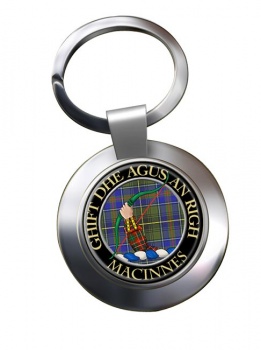 MacInnes Scottish Clan Chrome Key Ring