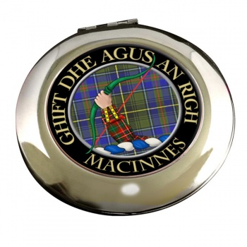 MacInnes Scottish Clan Chrome Mirror