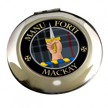 Mackay Scottish Clan Chrome Mirror