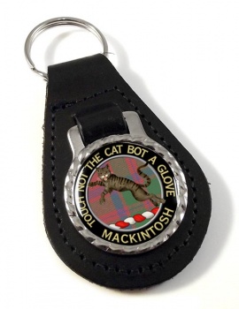 Mackintosh Scottish Clan Leather Key Fob