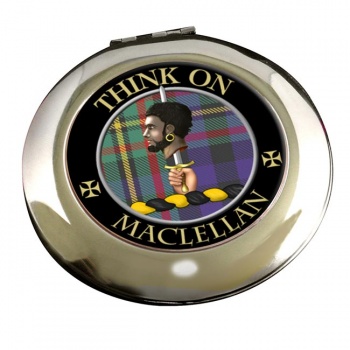 Maclellan Scottish Clan Chrome Mirror