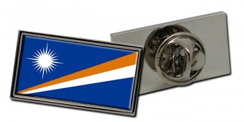 Marshall Islands Flag Pin Badge