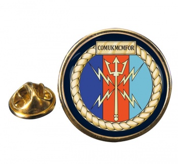 COMUKMCMFOR (Royal Navy) Round Pin Badge