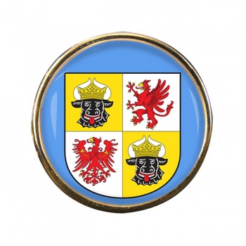 Mecklenburg-Vorpommern (Germany_ Round Pin Badge