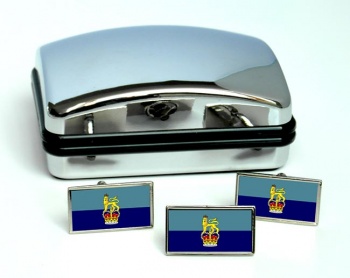 Members of the Air Force Board (Royal Air Force) Rectangle Cufflink and Tie Pin Set