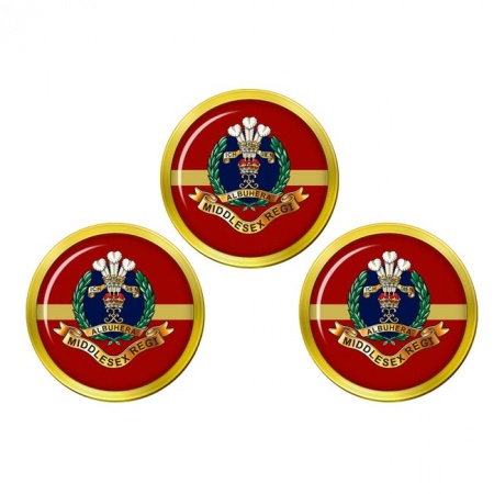 Middlesex Regiment, British Army Golf Ball Markers