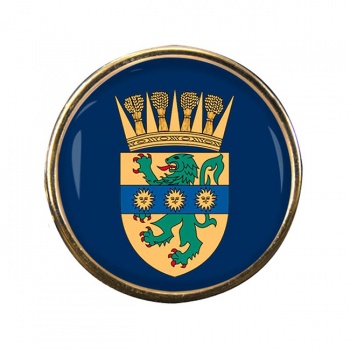 Midlothian Edinburghshire (Scotland) Round Pin Badge