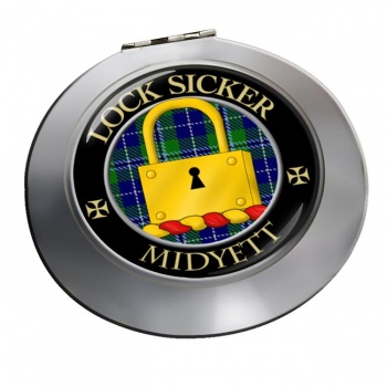 Midyet Scottish Clan Chrome Mirror