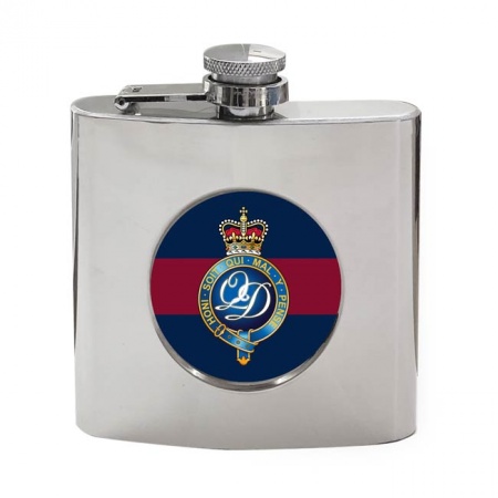 Minden Band of the Queen's Division, British Army Hip Flask