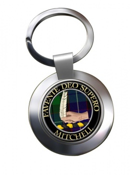 Mitchell Scottish Clan Chrome Key Ring