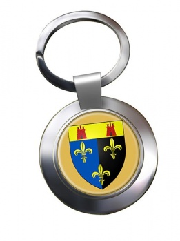 Monmouthshire Metal Key Ring