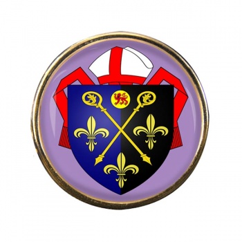 Monmouth See Round Pin Badge