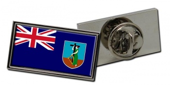 Montserrat Flag Pin Badge