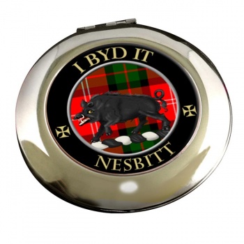 Nesbitt Scottish Clan Chrome Mirror