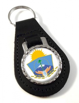 Argentine Neuquen Province Leather Key Fob