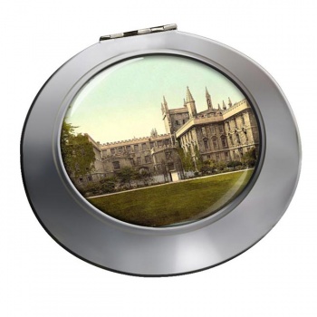 New College Oxford Chrome Mirror