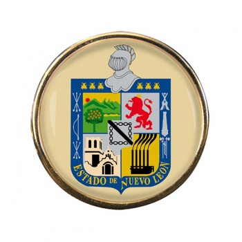 Nuevo Leon (Mexico) Round Pin Badge