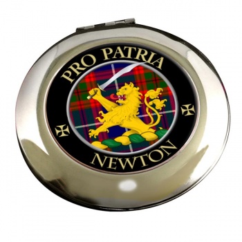 Newton Scottish Clan Chrome Mirror