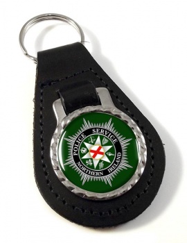 Police Service Northern Ireland Leather Key Fob