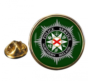 Police Service Northern Ireland Round Pin Badge