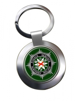 Police Service Northern Ireland Chrome Key Ring