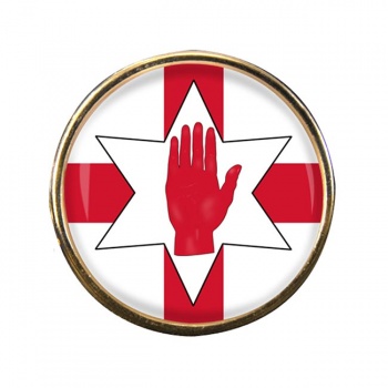 Northern Ireland Round Pin Badge