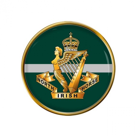 North Irish Horse, British Army Pin Badge