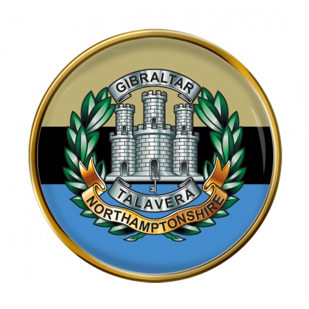Northamptonshire Regiment, British Army Pin Badge
