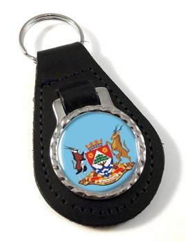 Northern Cape (South Africa) Leather Key Fob