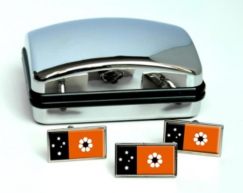 Northern Territory Flag Cufflink and Tie Pin Set