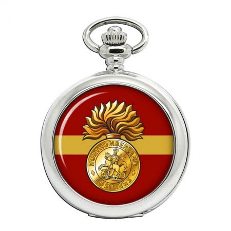 Royal Northumberland Fusiliers Badge, British Army Pocket Watch