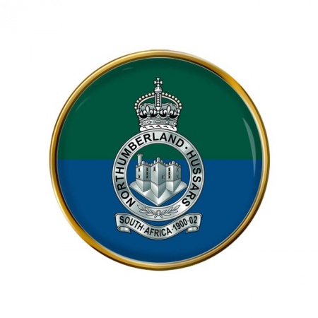 Northumberland Hussars, British Army Pin Badge