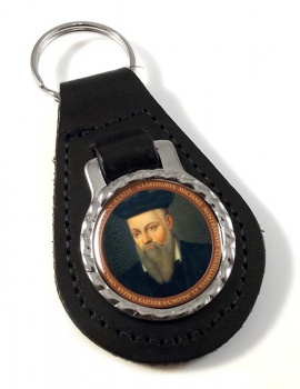 Nostradamus Leather Key Fob