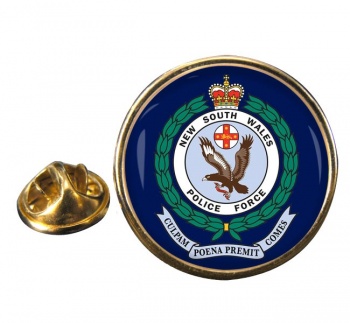 New South Wales Police Round Pin Badge