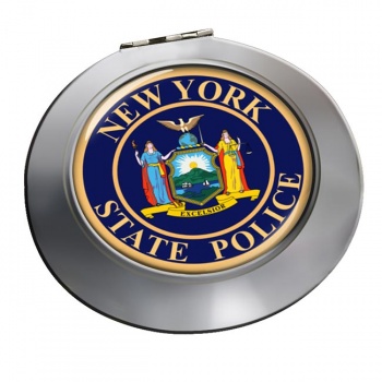 New York State Police Chrome Mirror