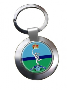 Royal New Zealand Corps of Signals Chrome Key Ring