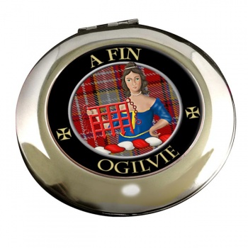 Ogilvie Scottish Clan Chrome Mirror