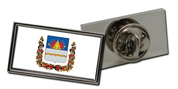 Omsk Flag Pin Badge