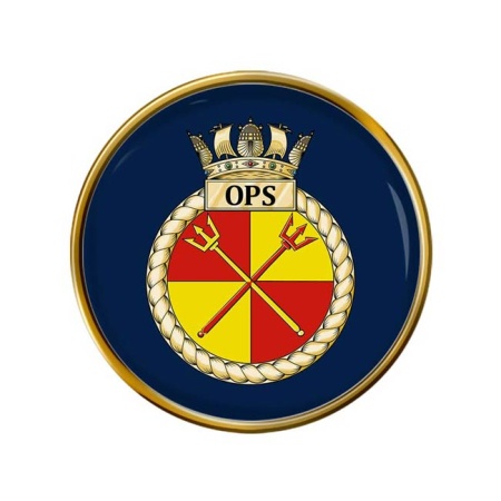 OPS Overseas Patrol Squadron, Royal Navy Pin Badge