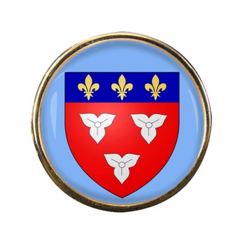 Orleans (France) Round Pin Badge