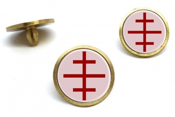 Papal Cross Golf Ball Markers