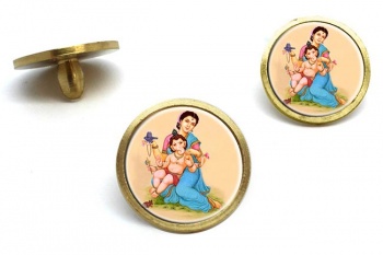 Parvati and Baby Ganesh Golf Ball Markers