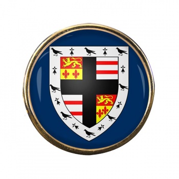 Pembrokeshire Round Pin Badge