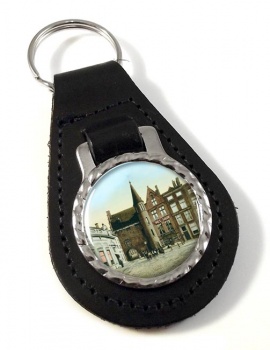 Prisoners Gate The Hague Leather Key Fob
