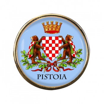 Pistoia (Italy) Round Pin Badge