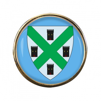 Plymouth (England) Round Pin Badge