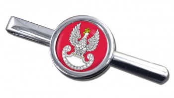 Wojska Lądowe (Polish Army) Round Tie Clip